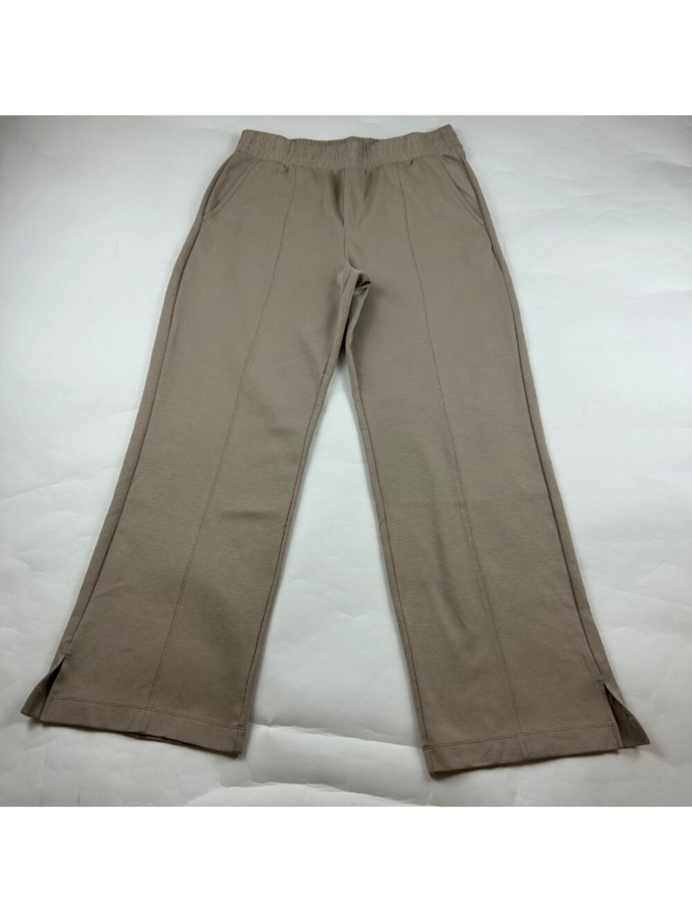 Old Navy Savanna Grass Tan Dynamic Fleece High Rise Wide Leg Sweatpant L